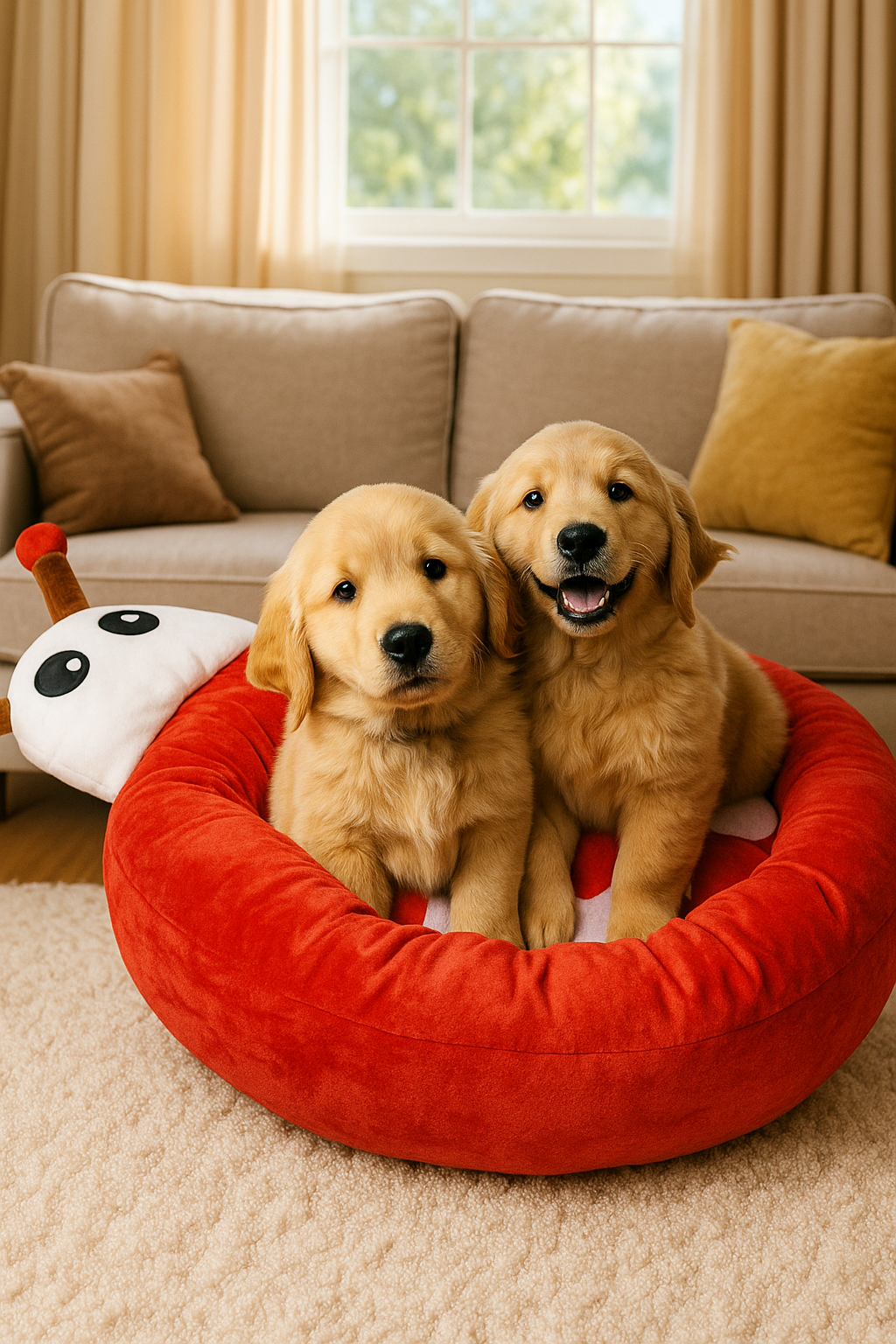 Silicute Ladybug Pet Bed