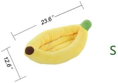 Silicute Banana Plush Pet Bed