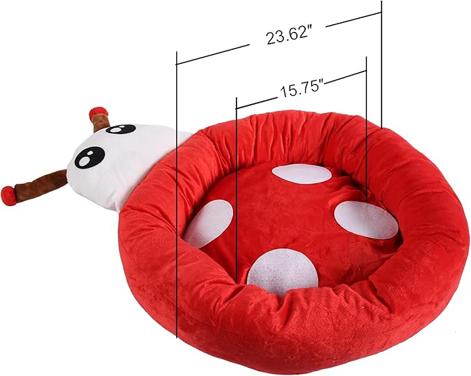 Silicute Ladybug Pet Bed