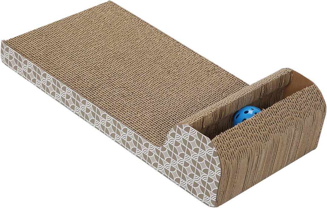 Catnip Scratching Board with Ball