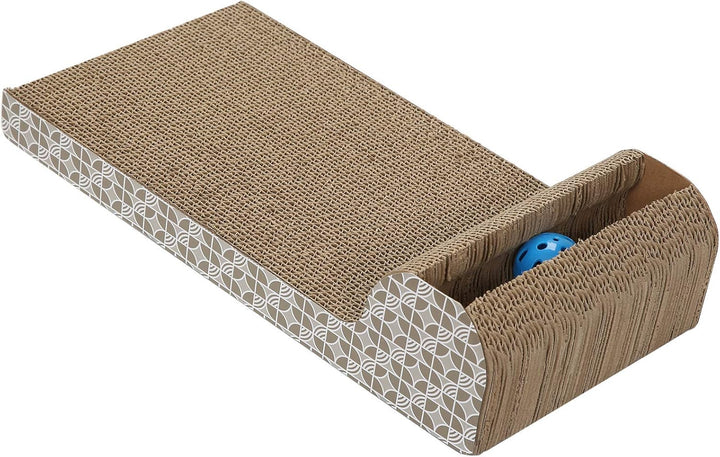 Catnip Scratching Board with Ball