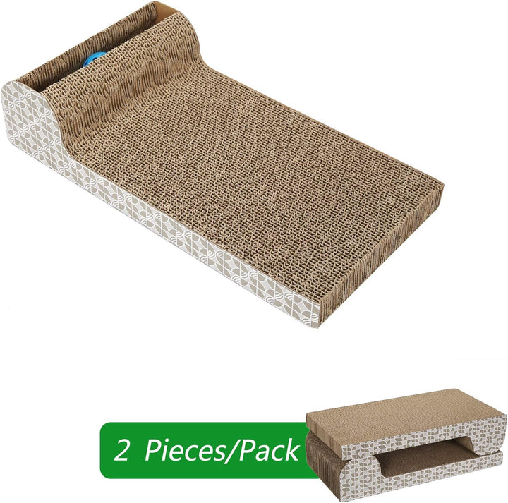 Catnip Scratching Board with Ball